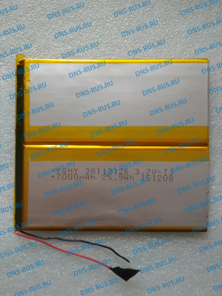 YQHY 38113126 3.7V-TJ 7000mAh 25.9Wh аккумулятор для планшета