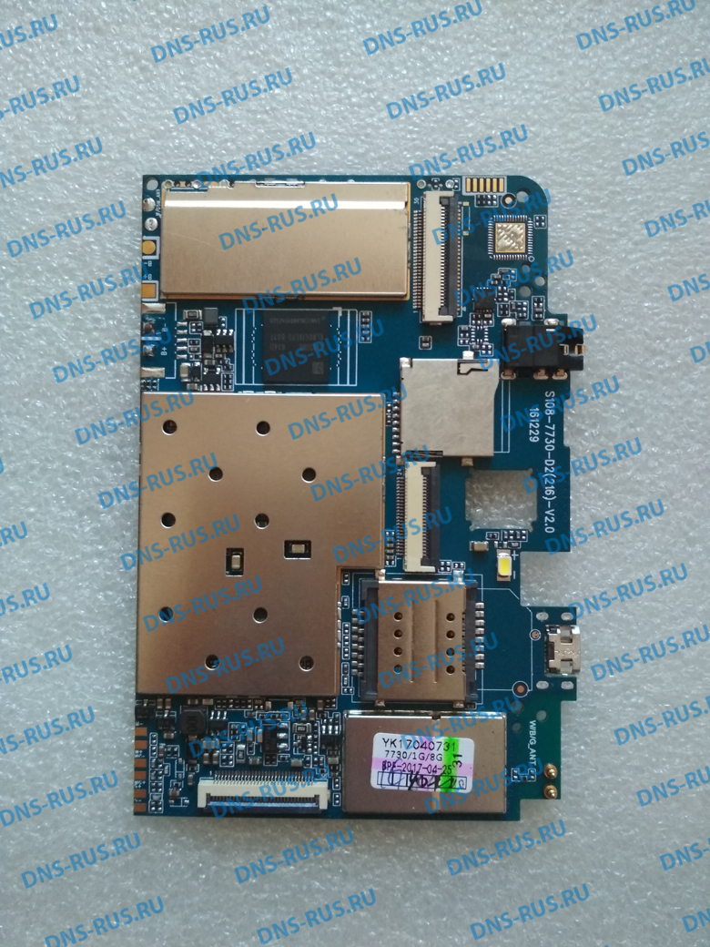 DEXP Ursus KX370 3G материнская системная плата для планшета