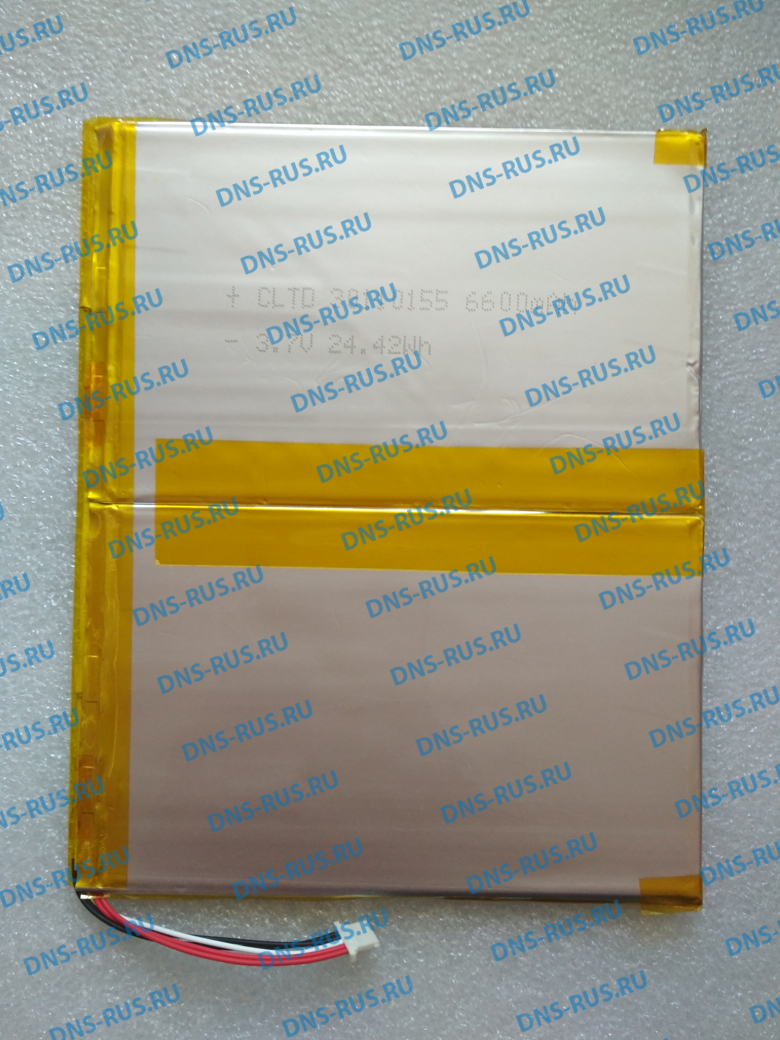 Аккумулятор 150x122x3 мм 3.7V 6600mAh аккумулятор для планшета