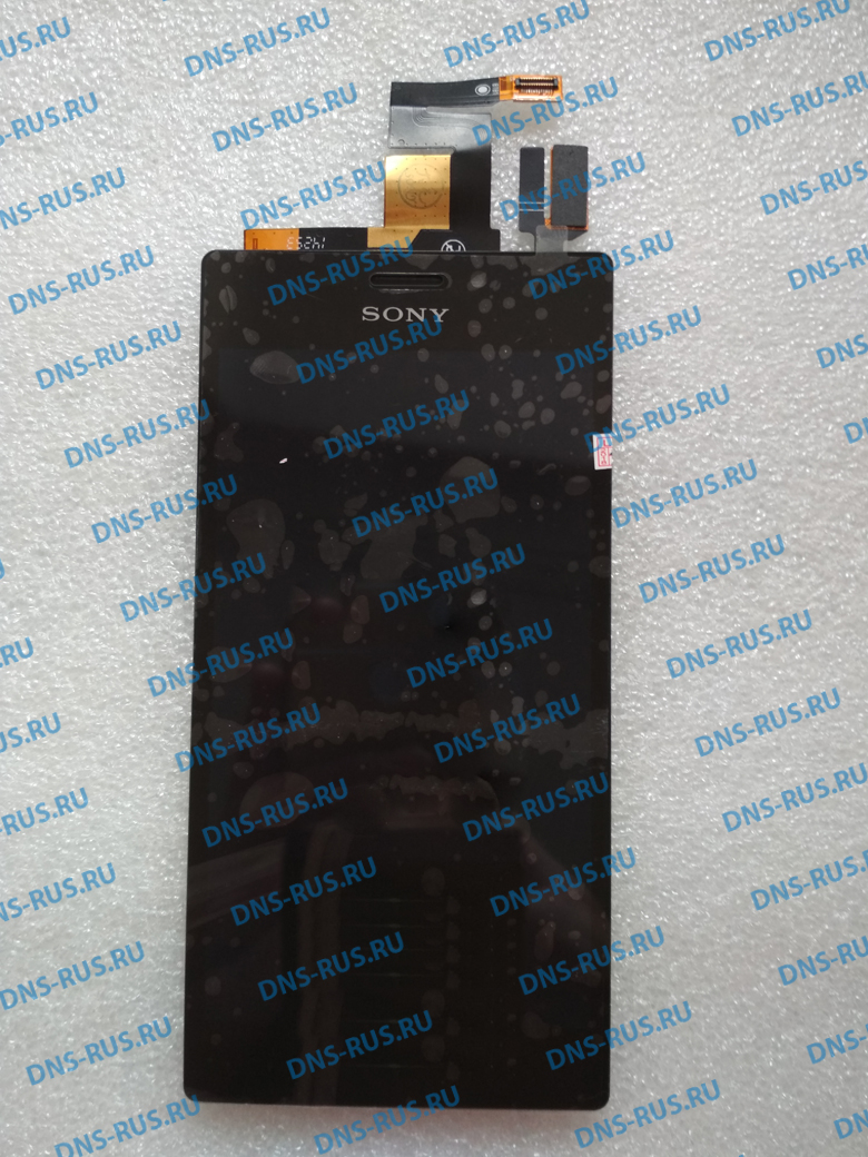 Sony D2302 модуль, дисплей с тачскрином (в сборе)