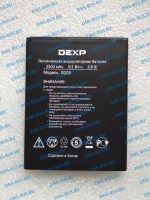 DEXP G255 (3.8V_2500mAh) аккумулятор для смартфона