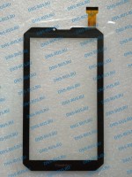 Prestigio MUZE 4667 3G PMT4667_3G_D_RD сенсорное стекло, тачскрин (touch screen) (оригинал)