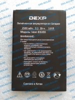 DEXP Ixion ES355 Ice аккумулятор для смартфона